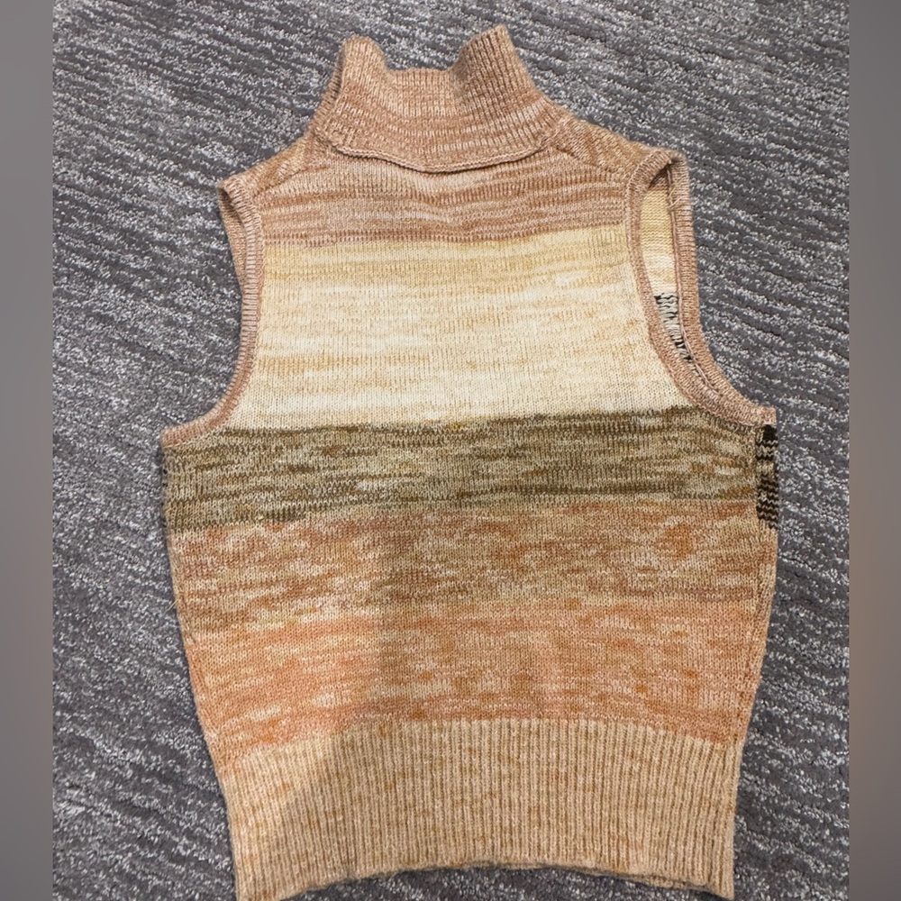 Vintage Arpeja Organically Grown Kids L Sweater Vest 70’s - Picture 5 of 5